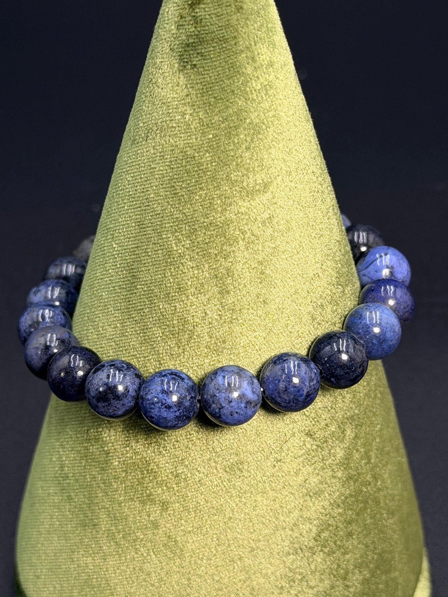 10 mm Dumortierite Bracelet