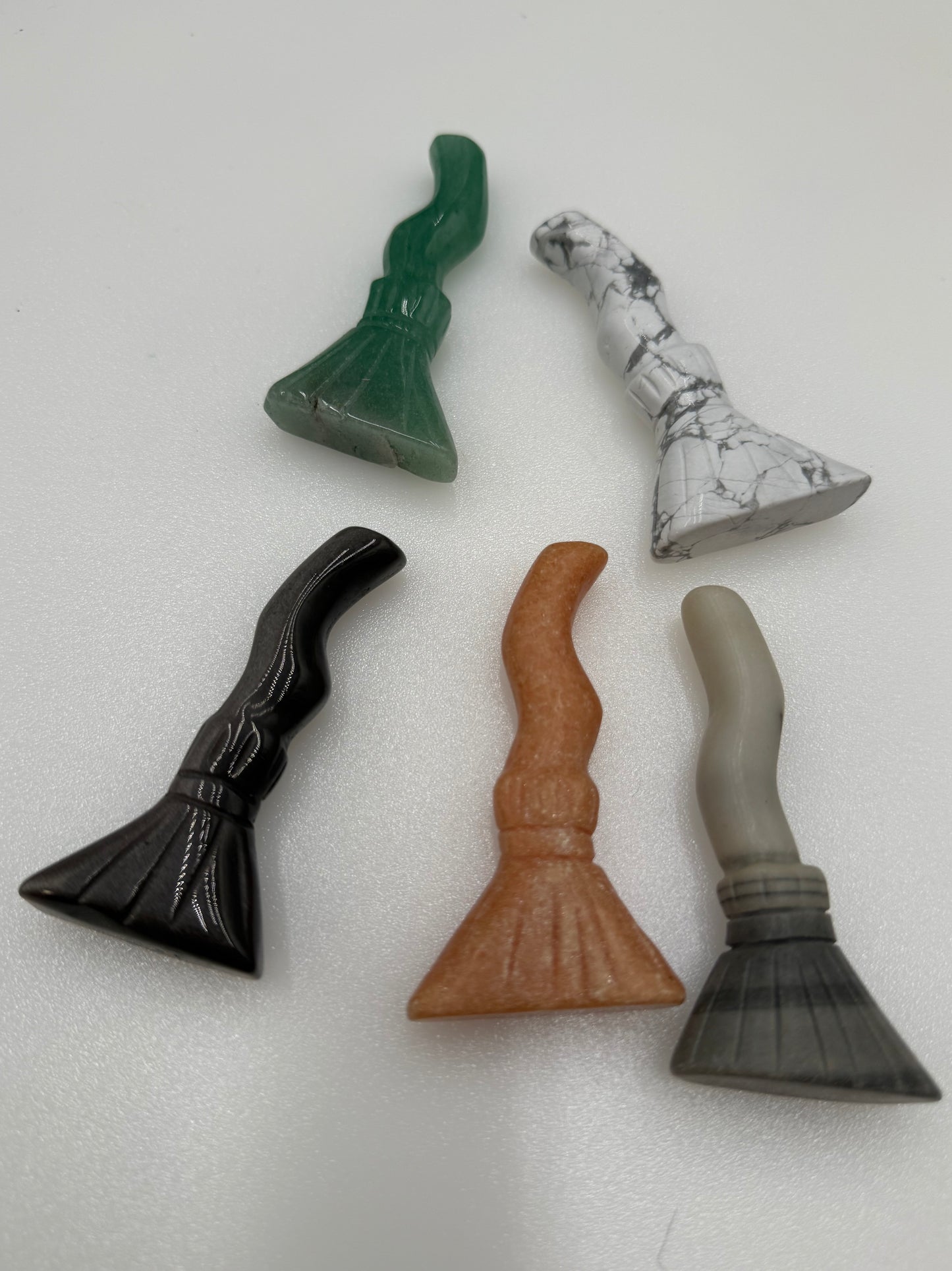 Assorted Witches Broom Carving