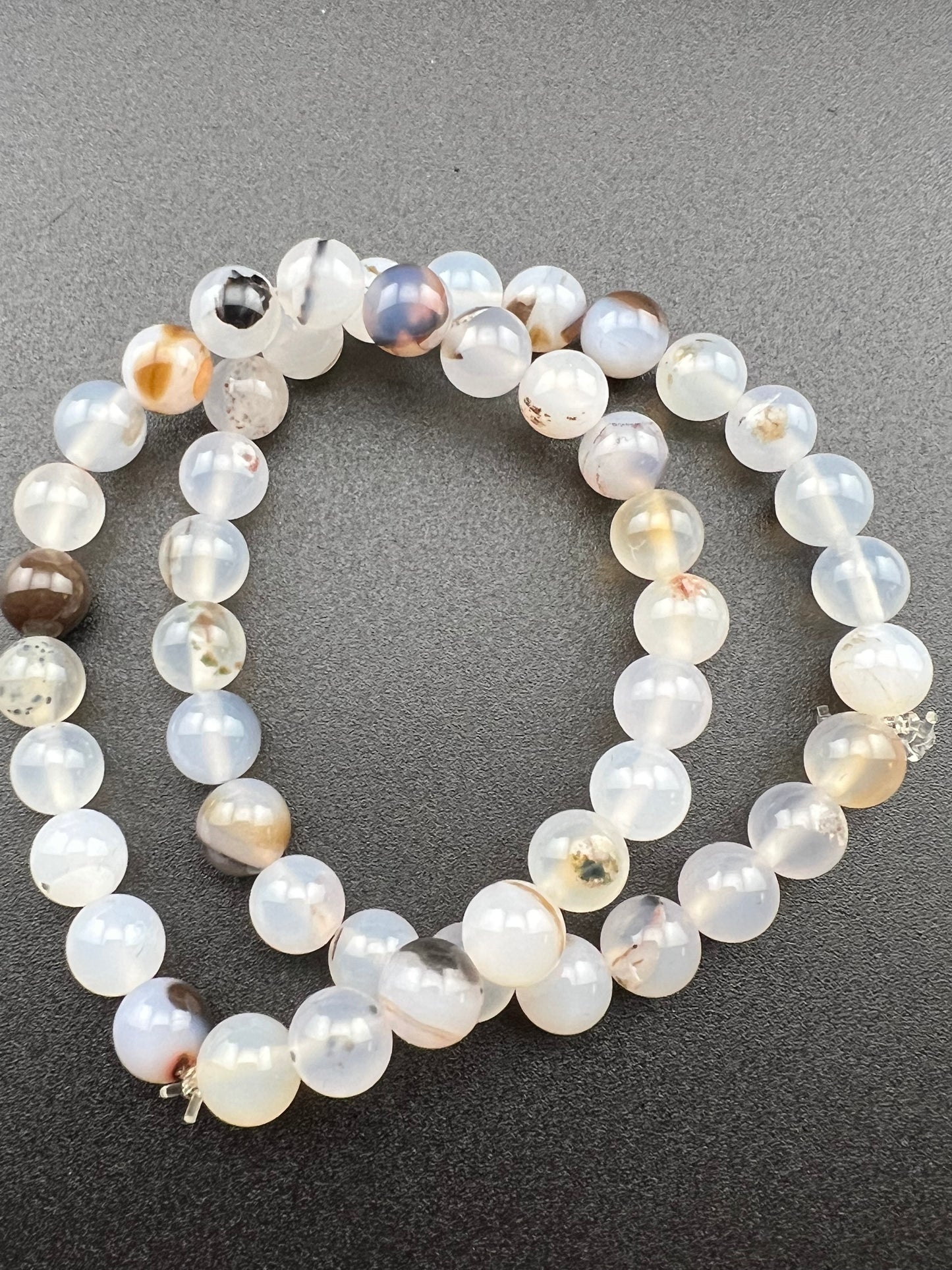 Montana Agate 8mm Bracelet