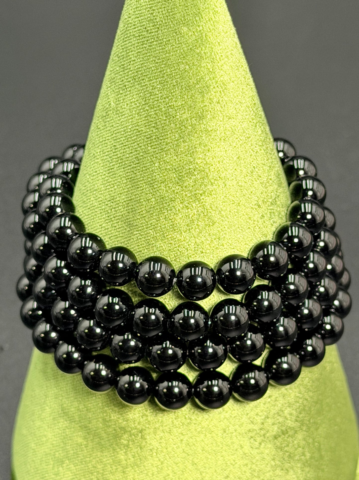 8 mm Black Onyx Bracelet