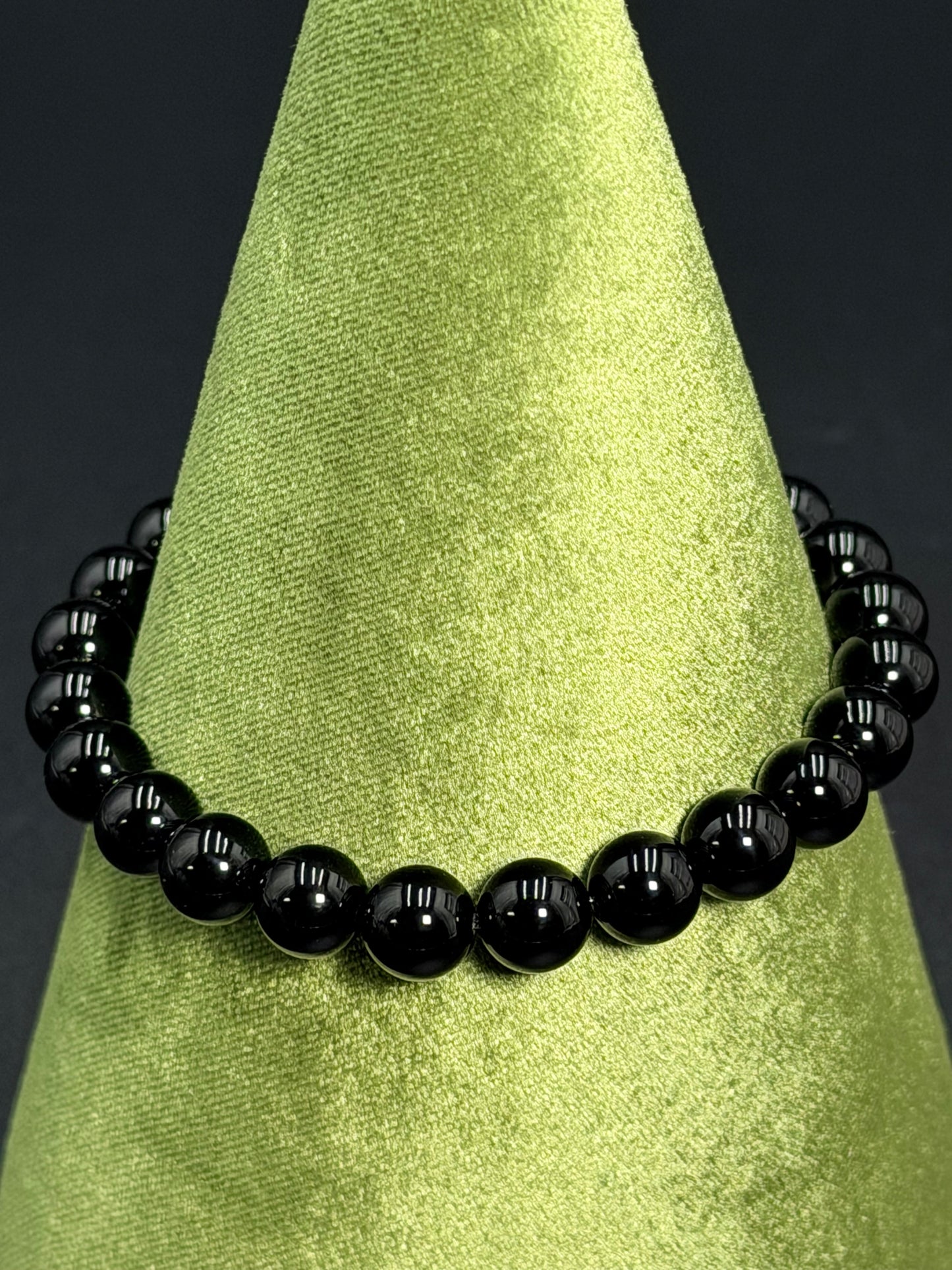 8 mm Black Onyx Bracelet