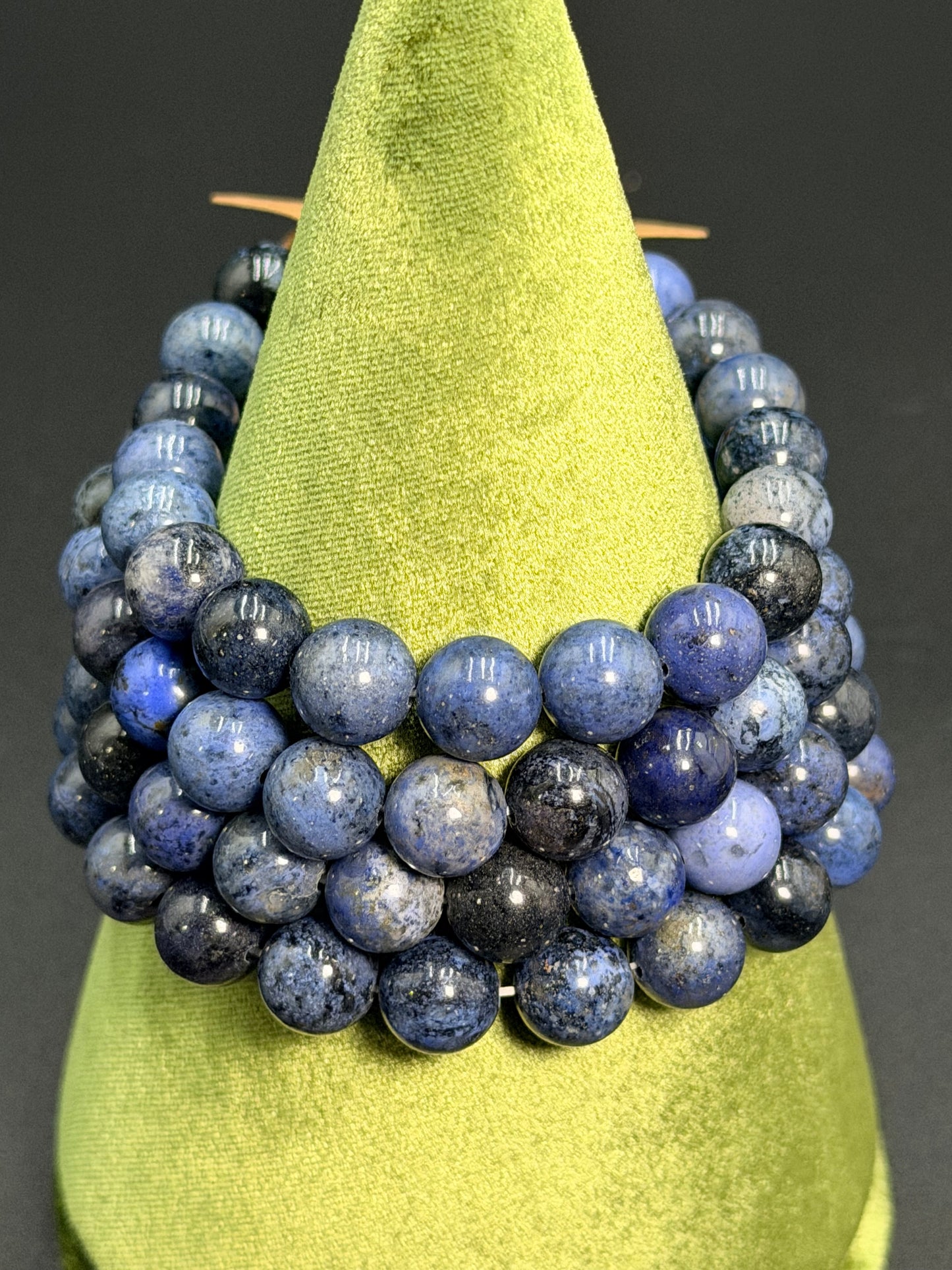 10 mm Dumortierite Bracelet