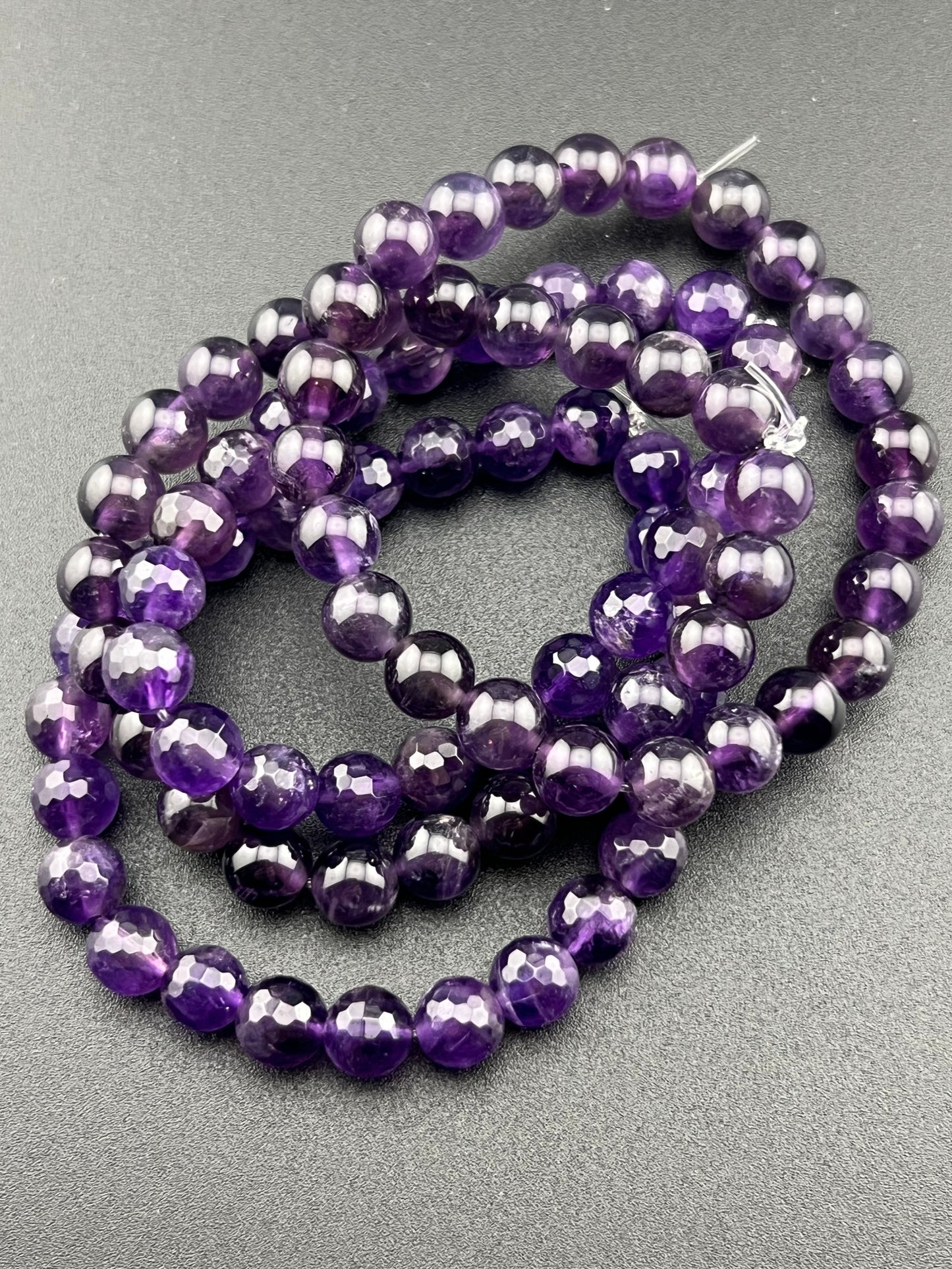 Amethyst 8mm Bracelet