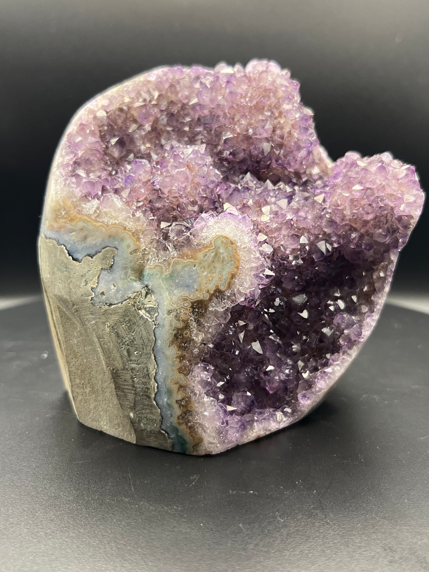 Large Uruguayan Amethyst Cluster