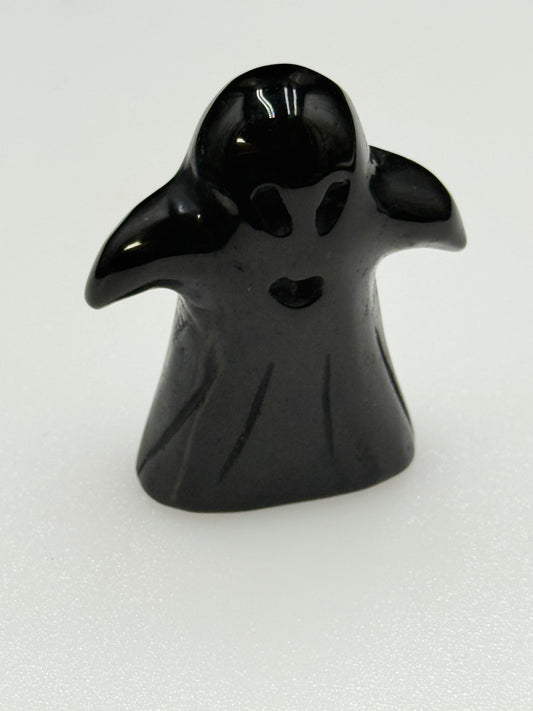 Black Obsidian Ghost Carving