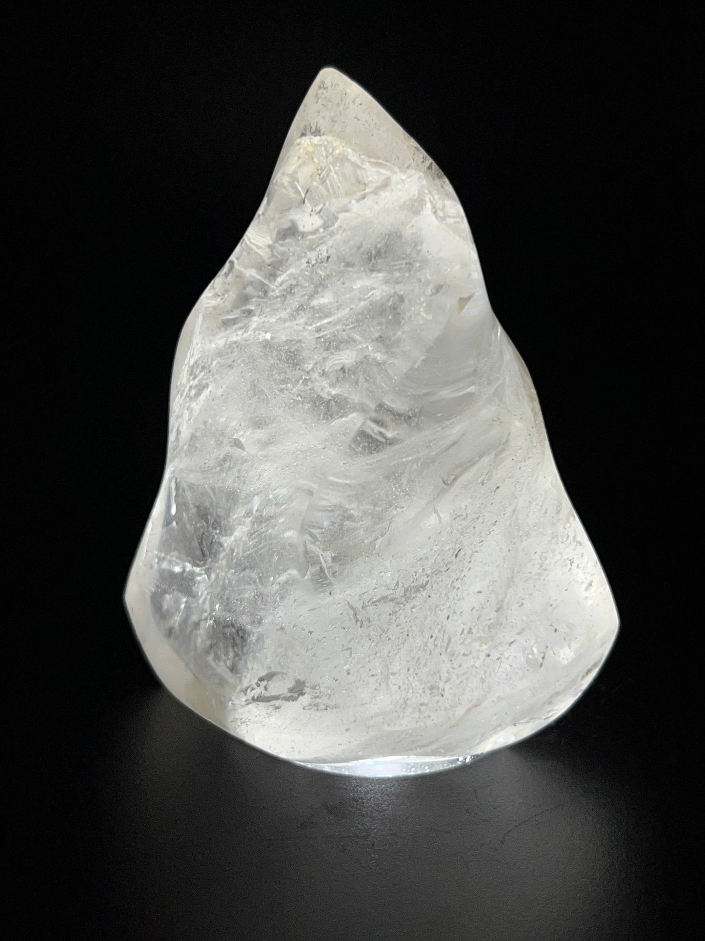 Beautiful Clear Quartz Flame