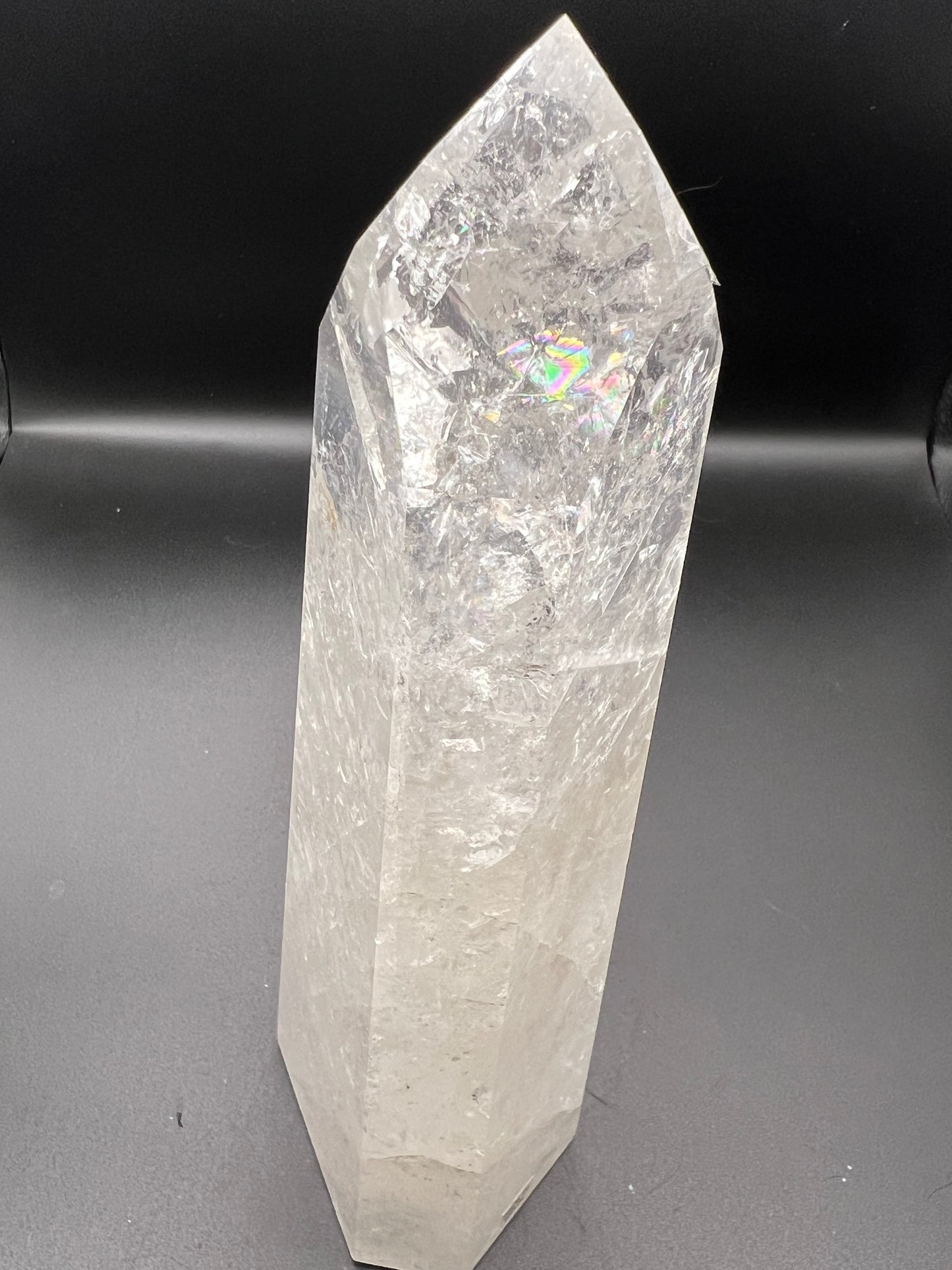 Clear Quartz Tower (Large)