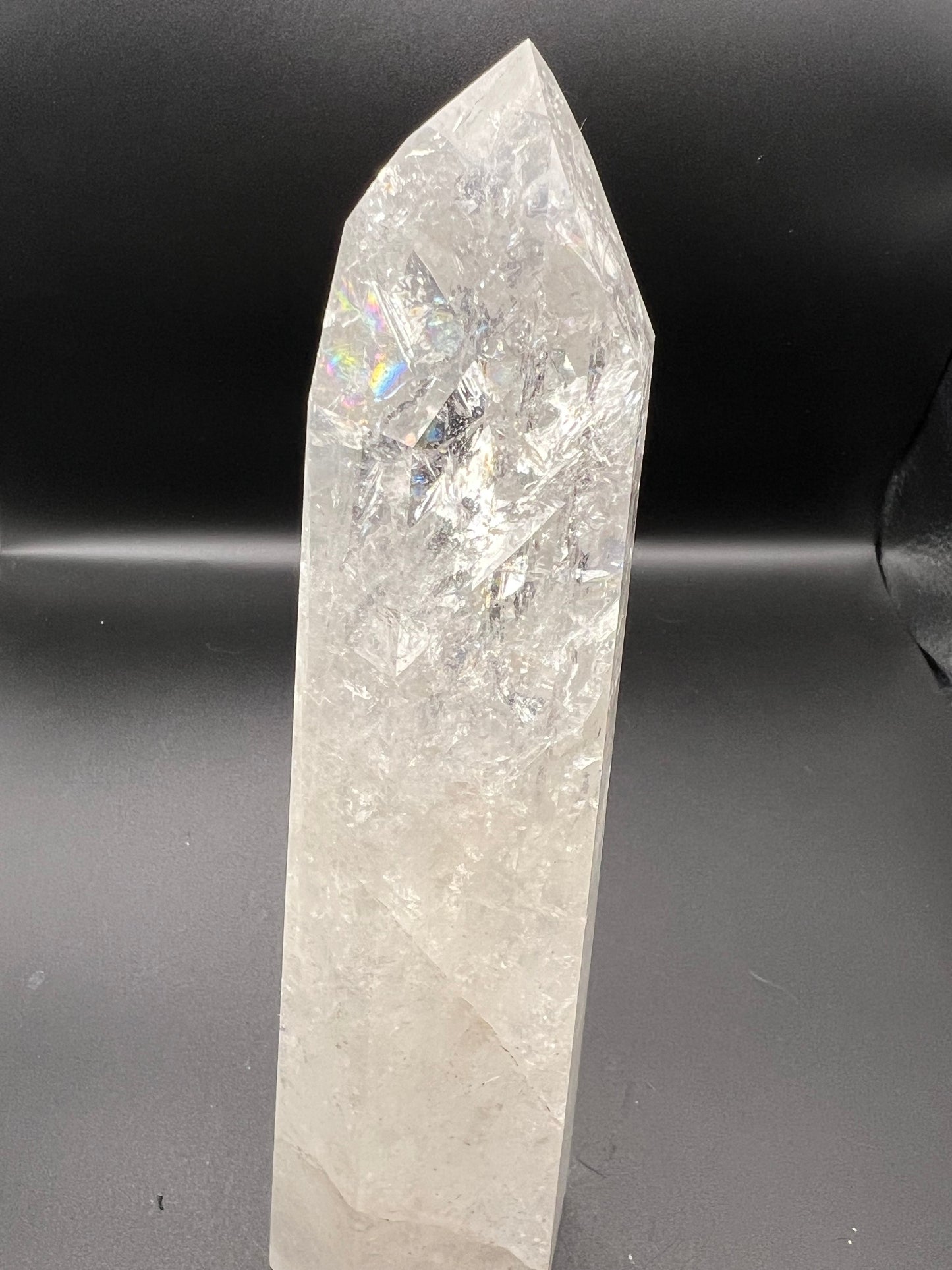 Clear Quartz Tower (Large)