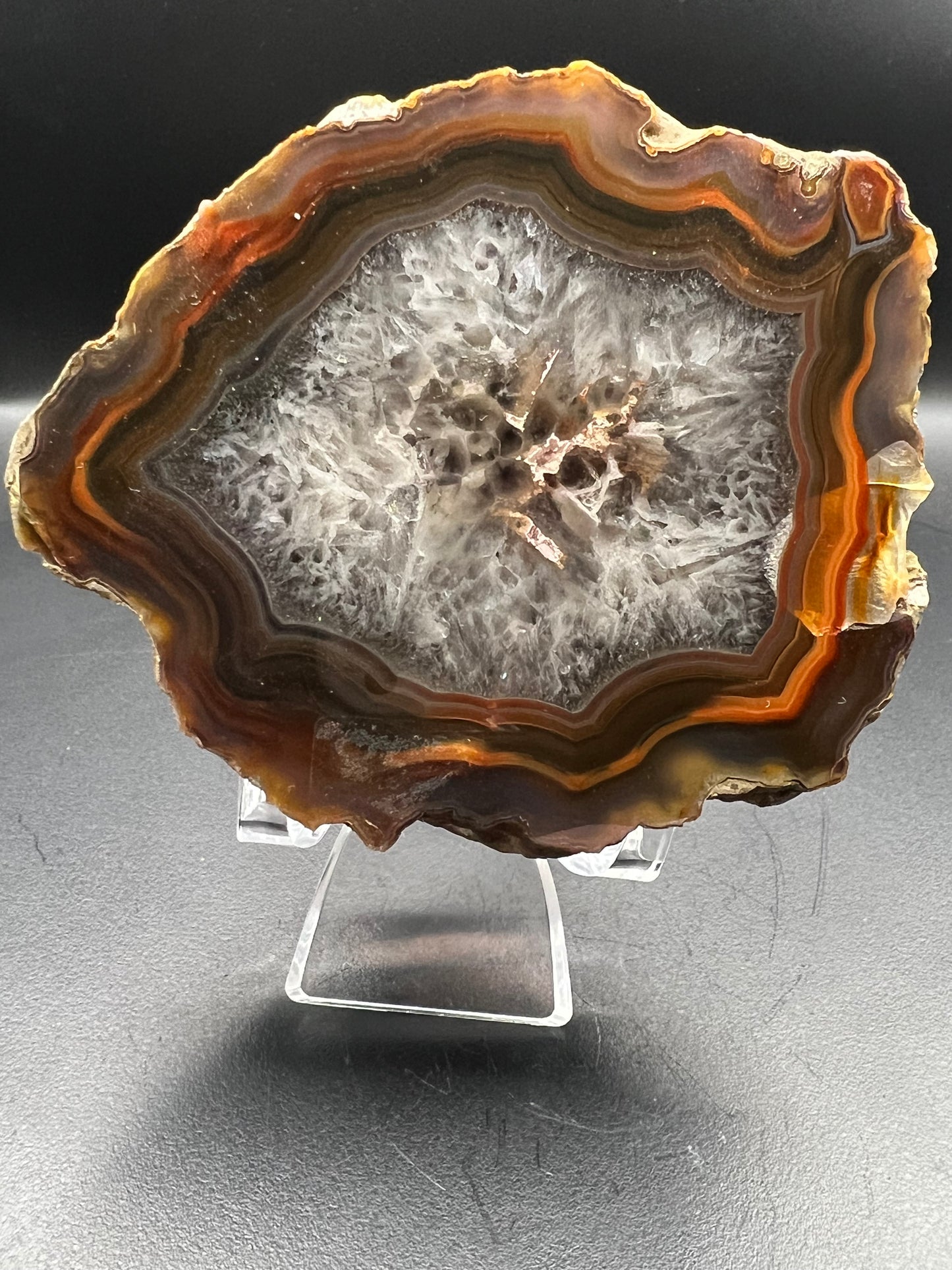 Condor Agate Geode Half #1