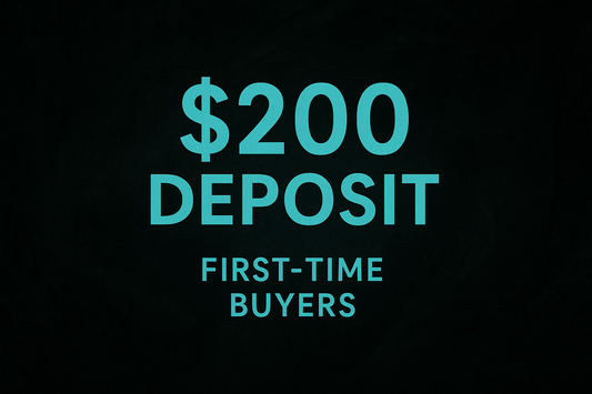 First-time Customer Live Sales Deposit