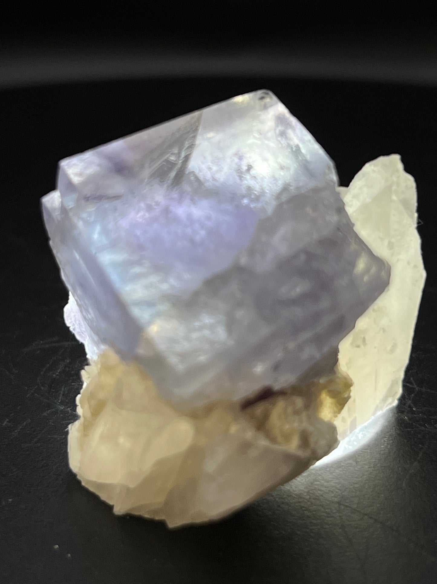 Yaogangxian Fluorite Cube with Quartz