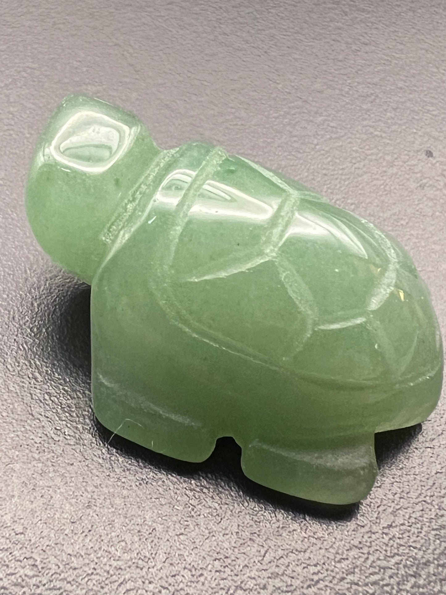 Green Aventurine Turtle Carving