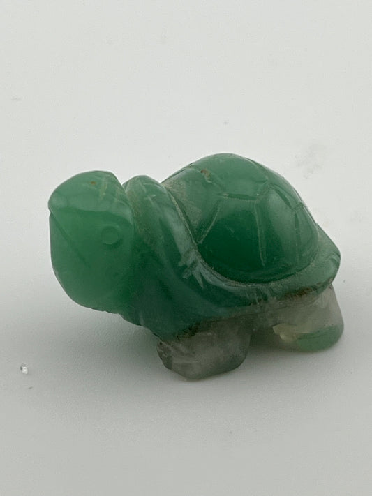 Green Aventurine Turtle Carving