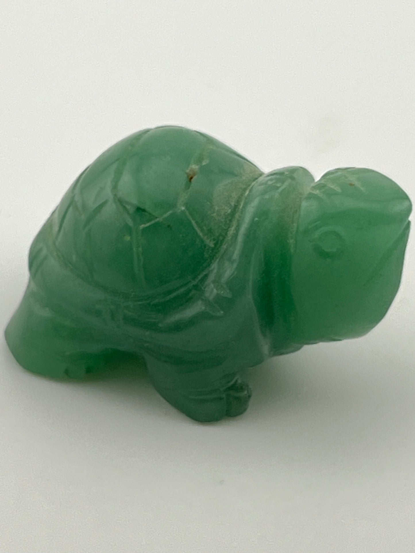 Green Aventurine Turtle Carving