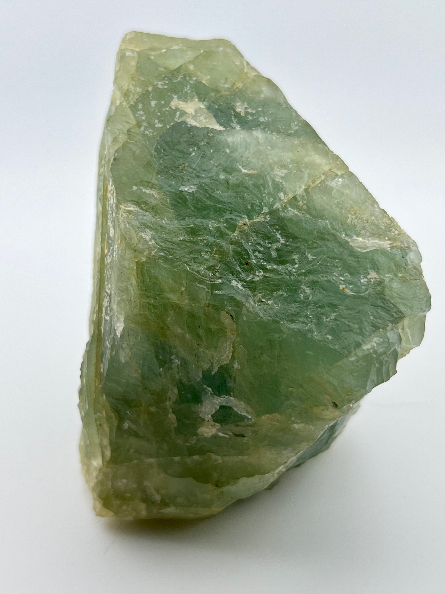 Green Calcite Chunk