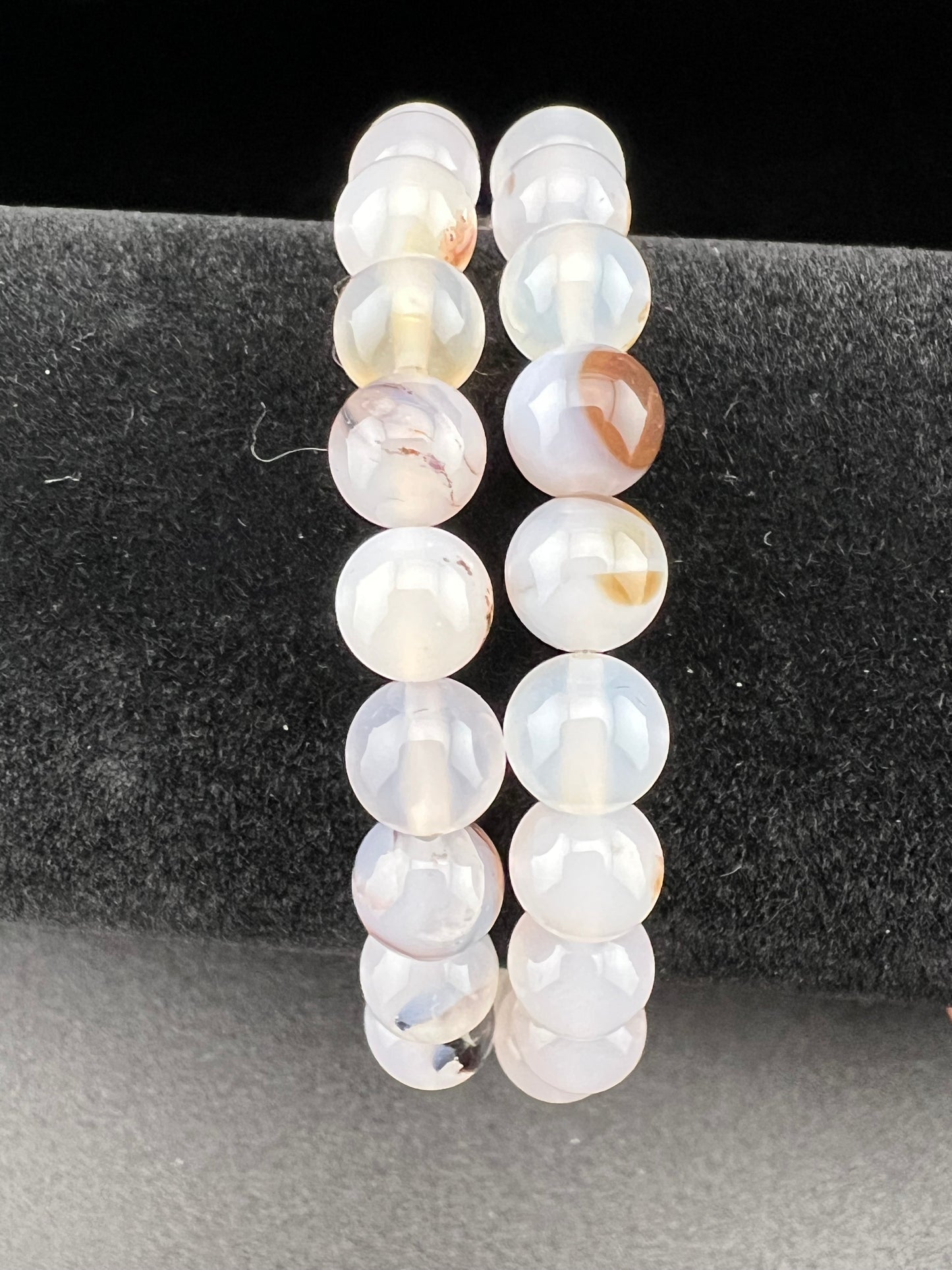 Montana Agate 8mm Bracelet
