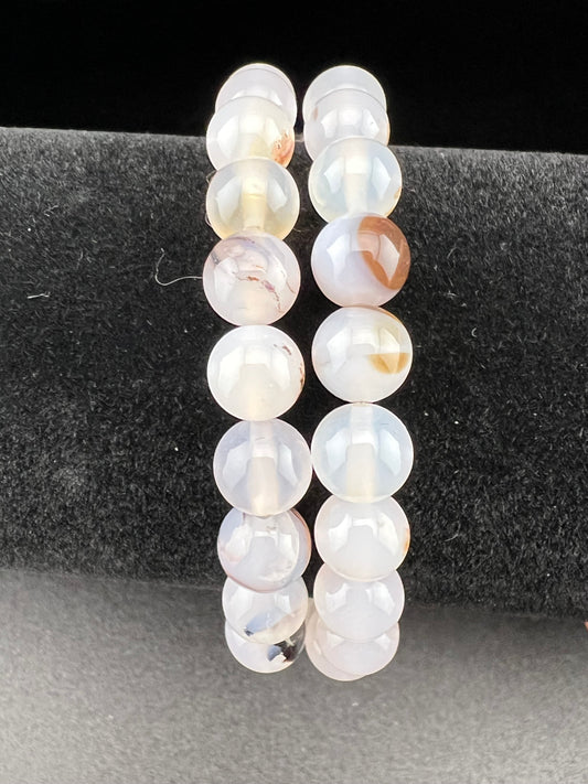 Montana Agate 8mm Bracelet
