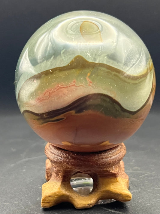 Polychrome Jasper Sphere