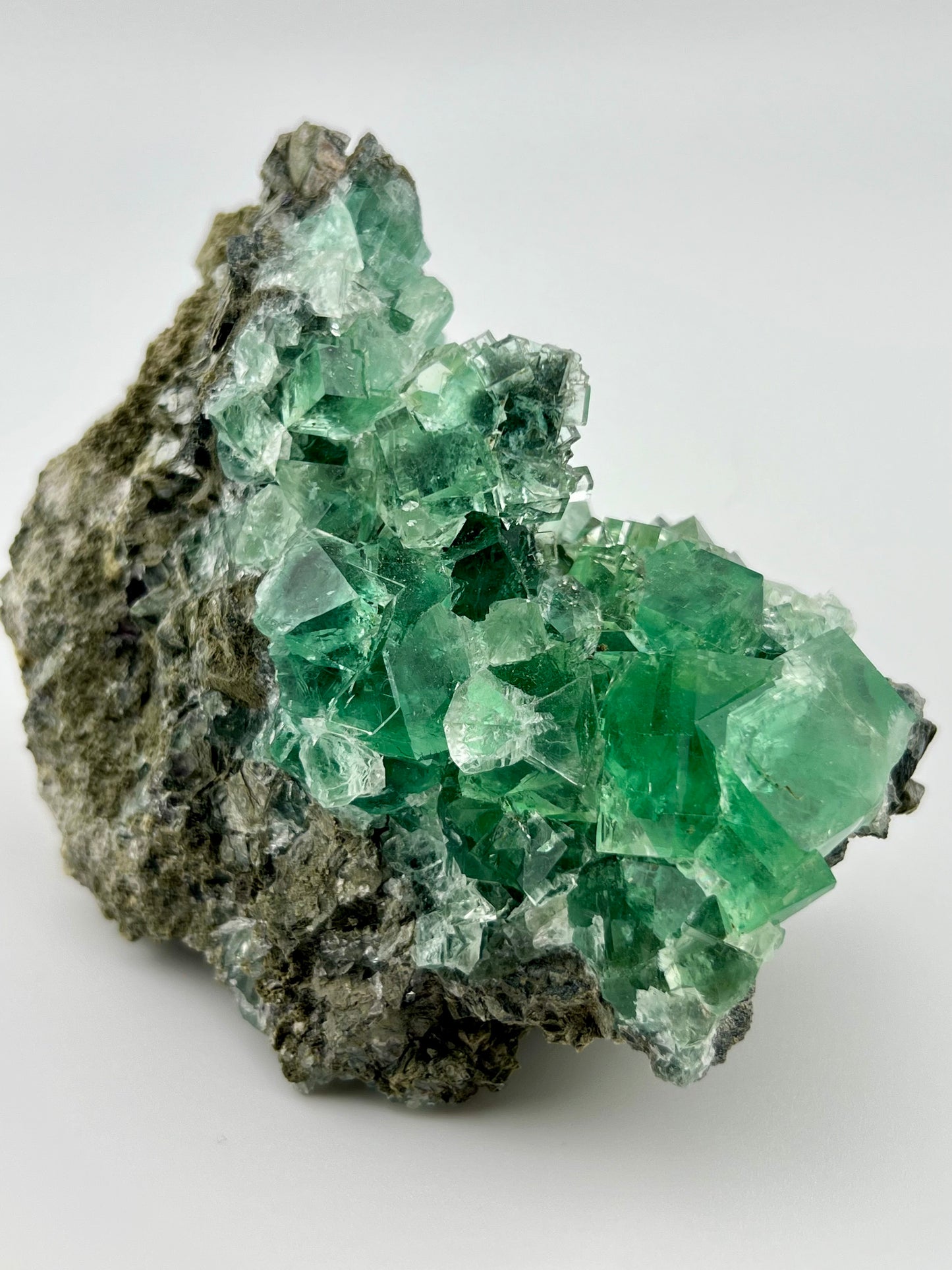 Fluorite With Muscovite