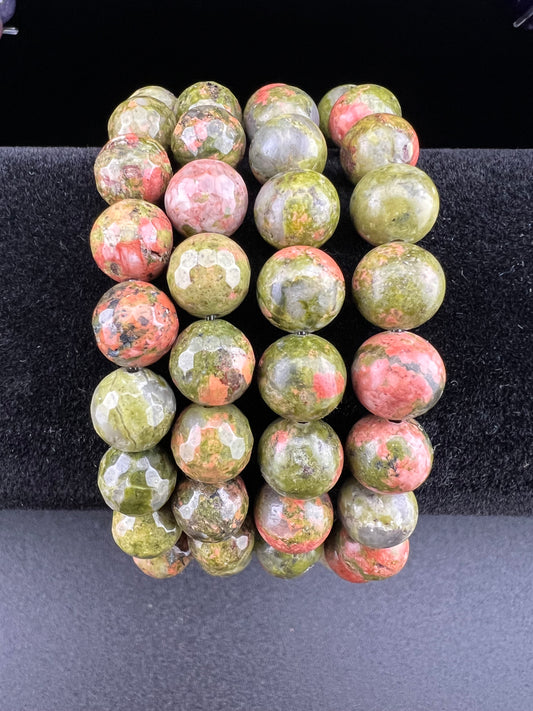 Unakite 8mm Bracelet